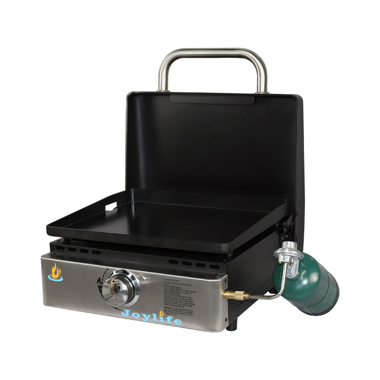 Stainless Steel Propane Gas Portable, Flat Top Griddle Frill Station